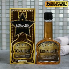Гель для душа коньяк "Командир" 260 мл аромат мужского парюма 4601703